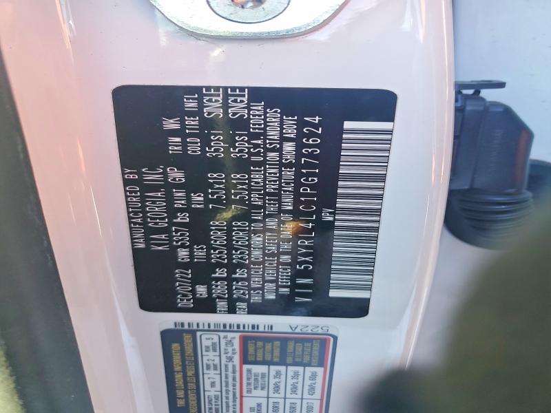 Aukcja sprzedaży 2023 Kia Sorento, vin: 5XYRL4LC1PG173624, numer aukcji: 74954525