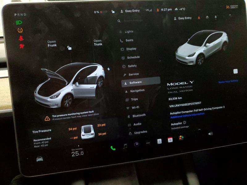 Продажа на аукционе авто 2023 Tesla Model Y, vin: LRWYGDEE2PC079557, номер лота: 72861595