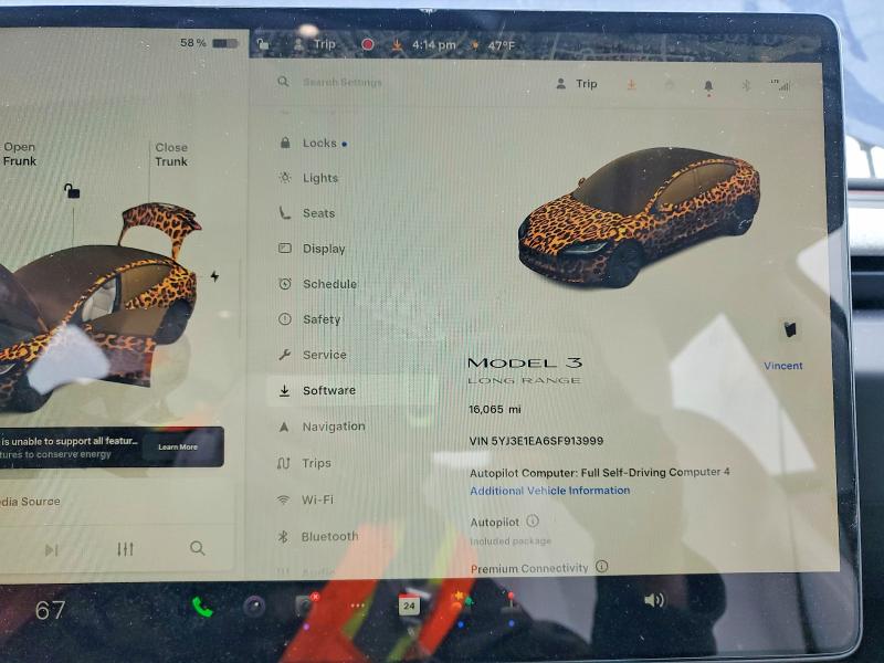 Продажа на аукционе авто 2025 Tesla Model 3, vin: 5YJ3E1EA6SF913999, номер лота: 78910985