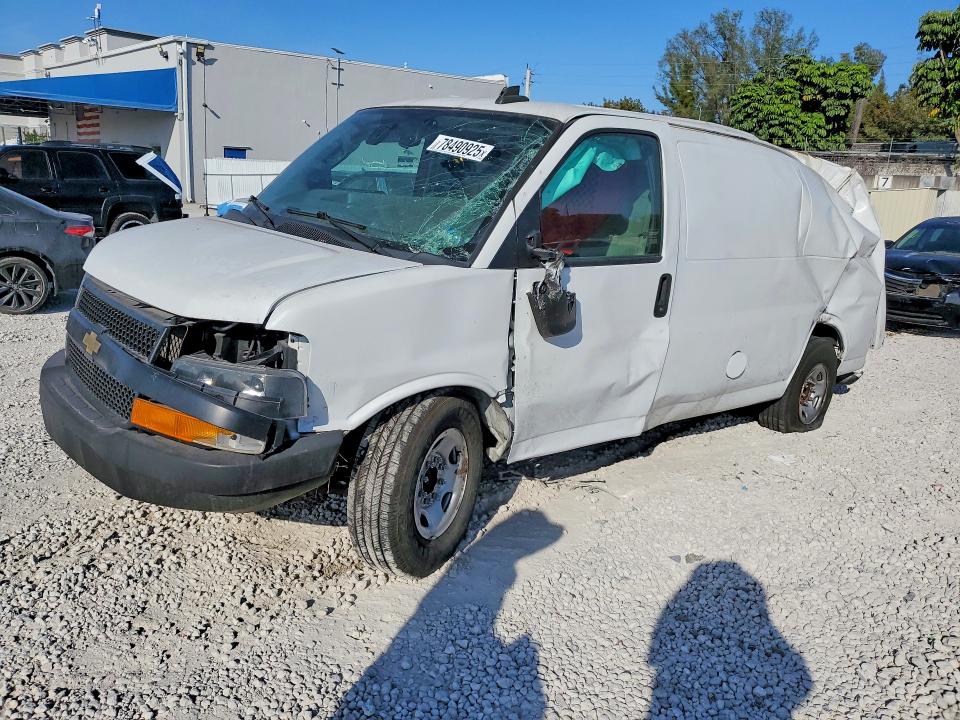Продажа на аукционе авто 2019 Chevrolet Express G2500, vin: 1GCWGAFG6K1142155, номер лота: 78490925