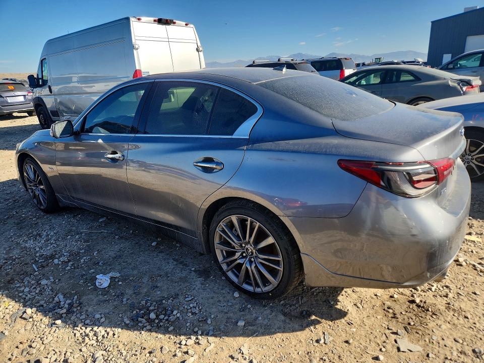 2019 Infiniti Q50 Luxe მანქანა იყიდება აუქციონზე, vin: JN1EV7ARXKM551502, აუქციონის ნომერი: 76744325