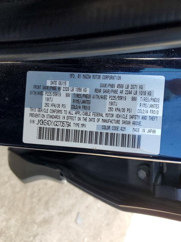 Aukcja sprzedaży 2016 Mazda Cx-5, vin: JM3KE4DYXG0705794, numer aukcji: 76987585