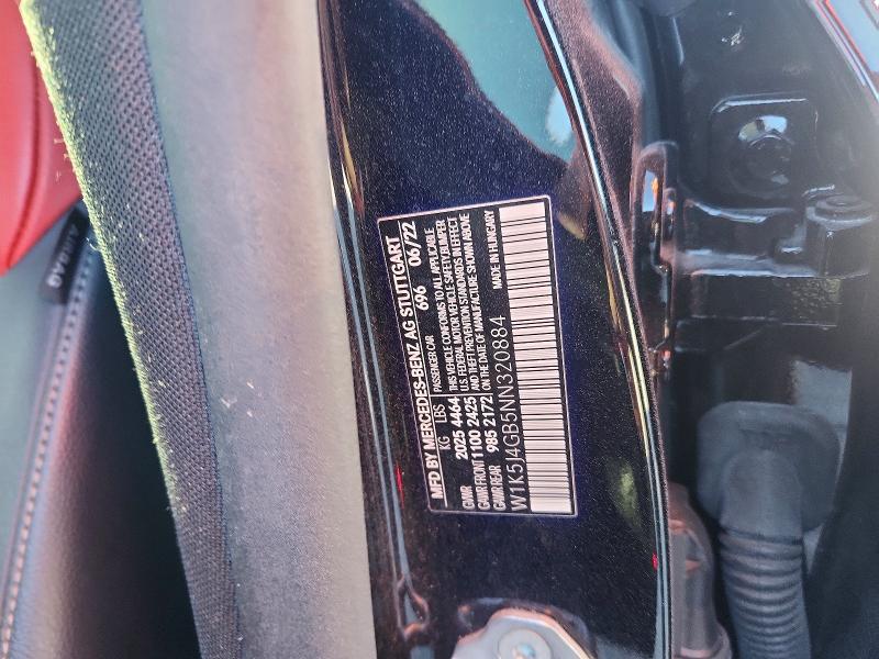 2022 Mercedes-benz Cla მანქანა იყიდება აუქციონზე, vin: W1K5J4GB5NN320884, აუქციონის ნომერი: 76956315