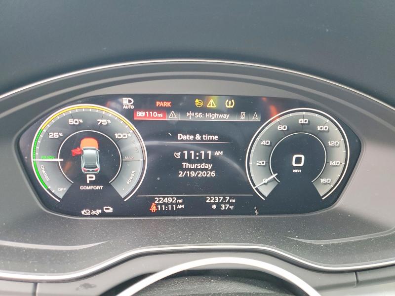 Aukcja sprzedaży 2024 Audi Q5 E, vin: WA1E2AFY6R2114521, numer aukcji: 75246025