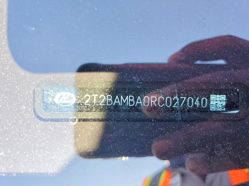 77824815 :رقم المزاد ، 2T2BAMBA0RC027040 vin ، 2024 Lexus Rx 350 مزاد بيع