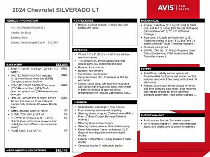 Продаж на аукціоні авто 2024 Chevrolet Silverado, vin: 1GCPDDEK0RZ209171, номер лоту: 47308596