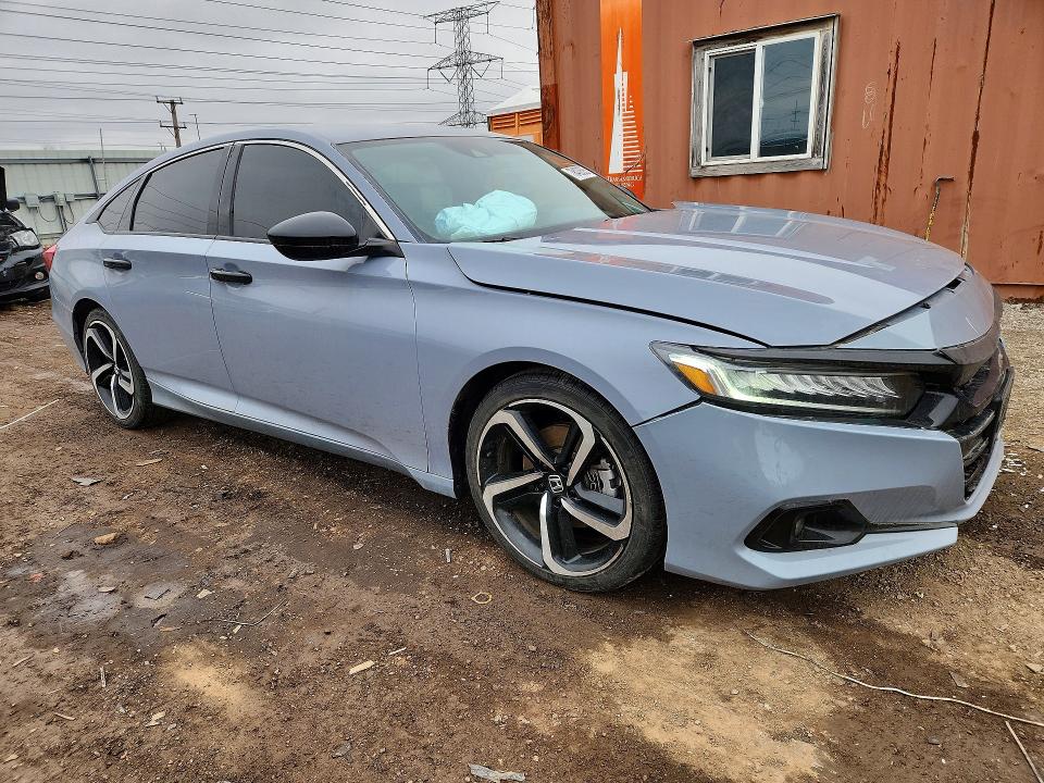 78403585 :رقم المزاد ، 1HGCV1F49MA091477 vin ، 2021 Honda Accord مزاد بيع