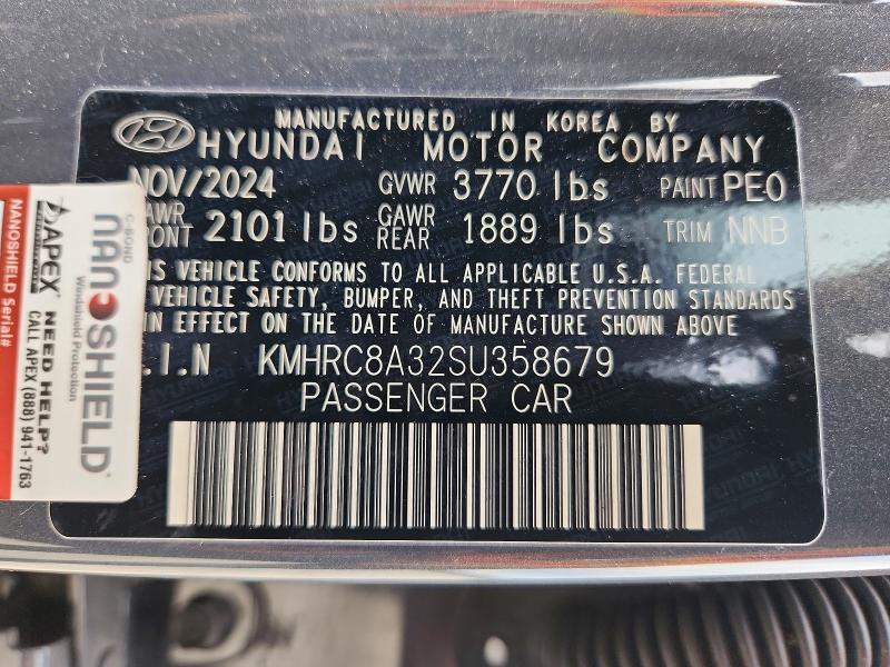 Aukcja sprzedaży 2025 Hyundai Venue, vin: KMHRC8A32SU358679, numer aukcji: 76914565