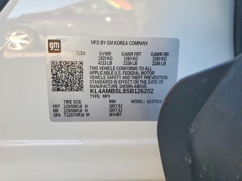 Продаж на аукціоні авто 2025 Buick Encore Gx, vin: KL4AMBSL8SB126202, номер лоту: 78546205