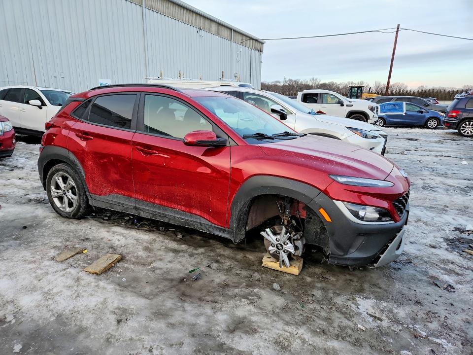 76630115 :رقم المزاد ، KM8K3CAB0NU897592 vin ، 2022 Hyundai Kona مزاد بيع