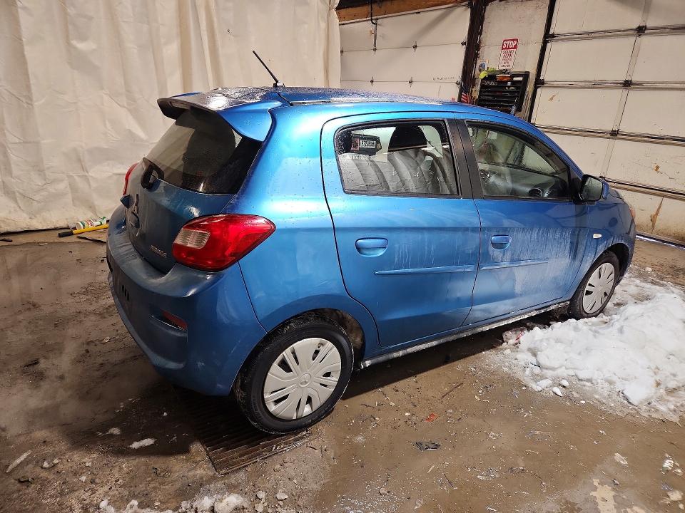 2018 Mitsubishi Mirage მანქანა იყიდება აუქციონზე, vin: ML32A3HJ8JH003464, აუქციონის ნომერი: 76162155