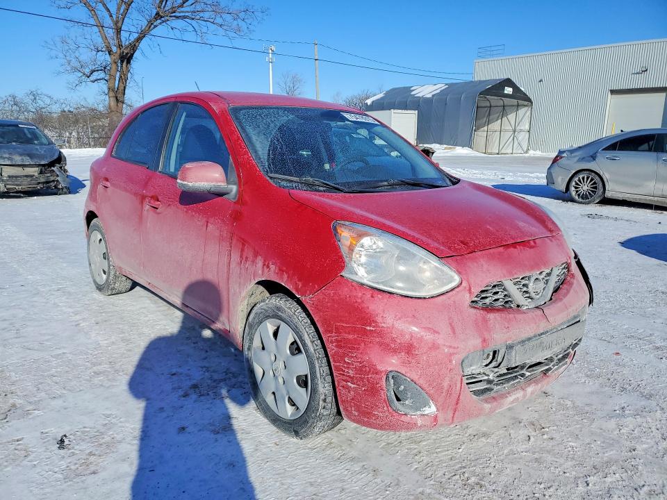 75478915 :رقم المزاد ، 3N1CK3CPXHL247349 vin ، 2017 Nissan Micra مزاد بيع