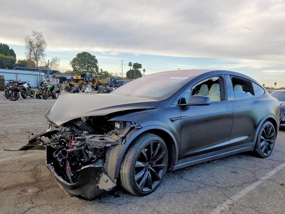 75591095 :رقم المزاد ، 5YJXCBE44KF151280 vin ، 2019 Tesla Model X مزاد بيع