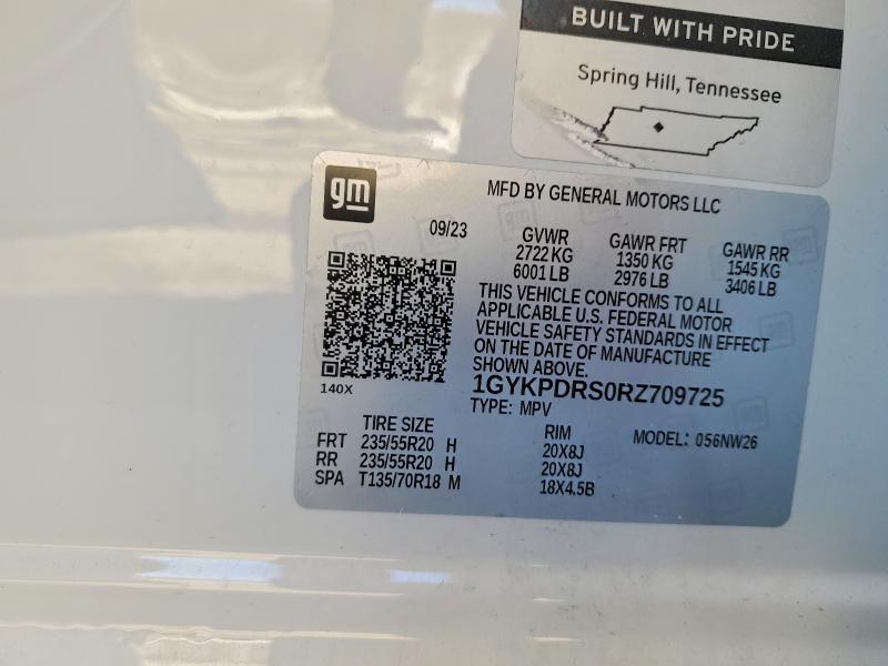 Продажа на аукционе авто 2024 Cadillac Xt6, vin: 1GYKPDRS0RZ709725, номер лота: 77418235