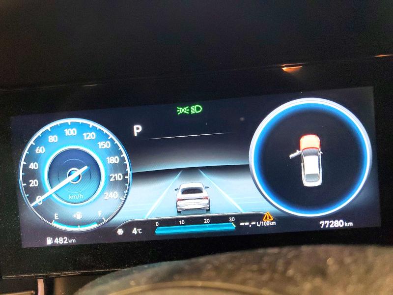 75309525 :رقم المزاد ، KMHLM4AG2PU579527 vin ، 2023 Hyundai Elantra مزاد بيع