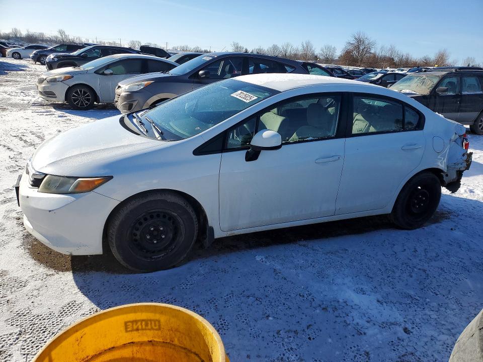 Aukcja sprzedaży 2012 Honda Civic, vin: 2HGFB2F42CH117039, numer aukcji: 78125825