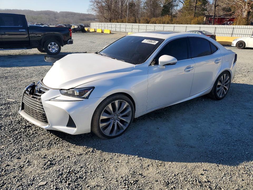 2018 Lexus Is მანქანა იყიდება აუქციონზე, vin: JTHBA1D24J5081675, აუქციონის ნომერი: 77158635