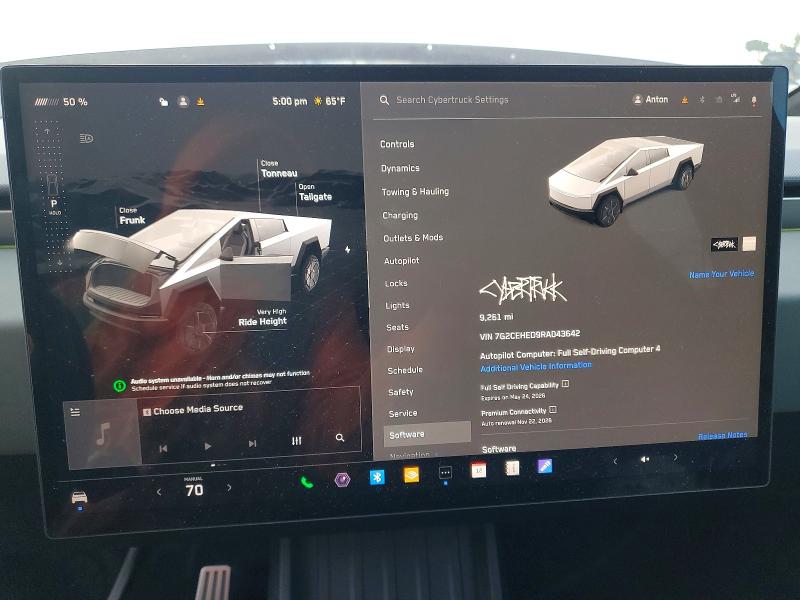 Aukcja sprzedaży 2024 Tesla Cybertruck, vin: 7G2CEHED9RA043642, numer aukcji: 76811885