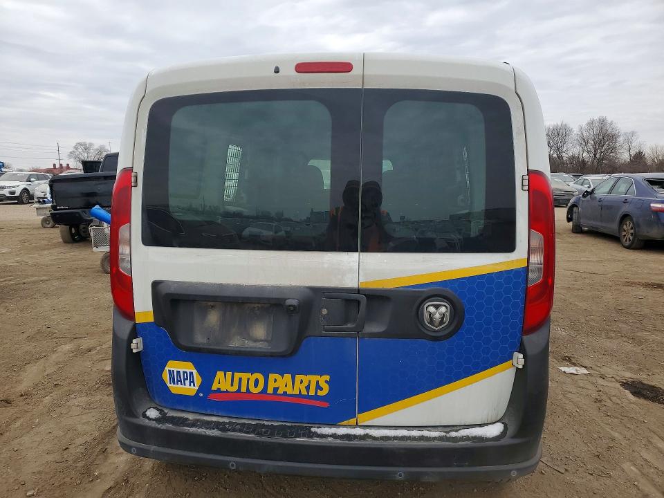 75750365 :رقم المزاد ، ZFBHRFAB1M6U36826 vin ، 2021 Ram Promaster City مزاد بيع