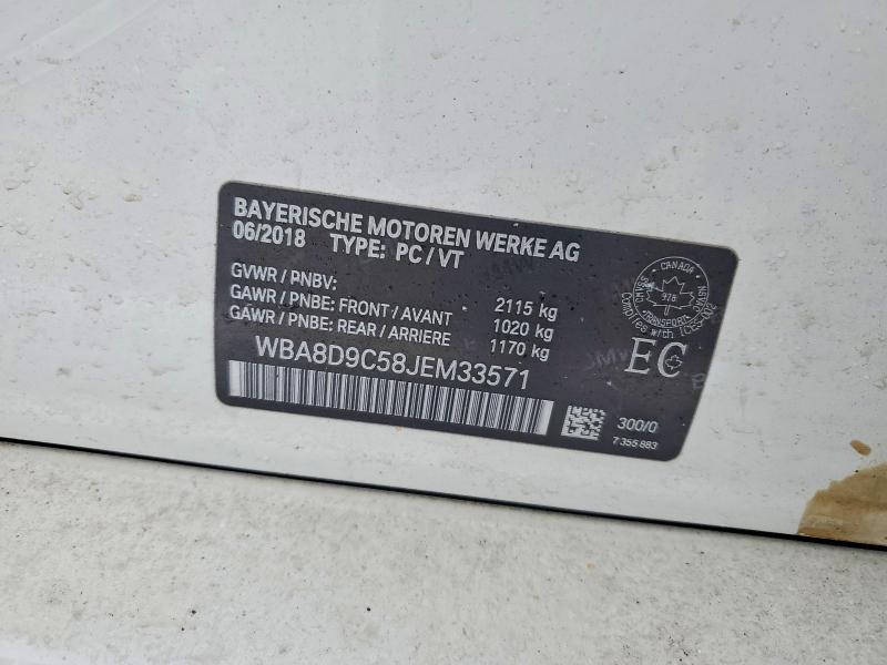 Продаж на аукціоні авто 2018 Bmw 330, vin: WBA8D9C58JEM33571, номер лоту: 77030935