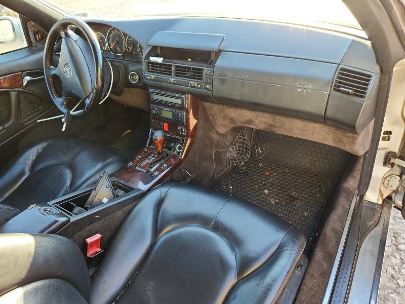 1999 Mercedes-benz Sl მანქანა იყიდება აუქციონზე, vin: WDBFA68F7XF186287, აუქციონის ნომერი: 76798075