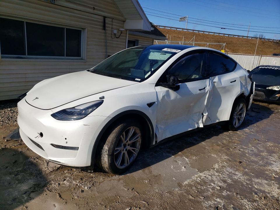 78248725 :رقم المزاد ، 5YJYGDEE9LF027455 vin ، 2020 Tesla Model Y مزاد بيع