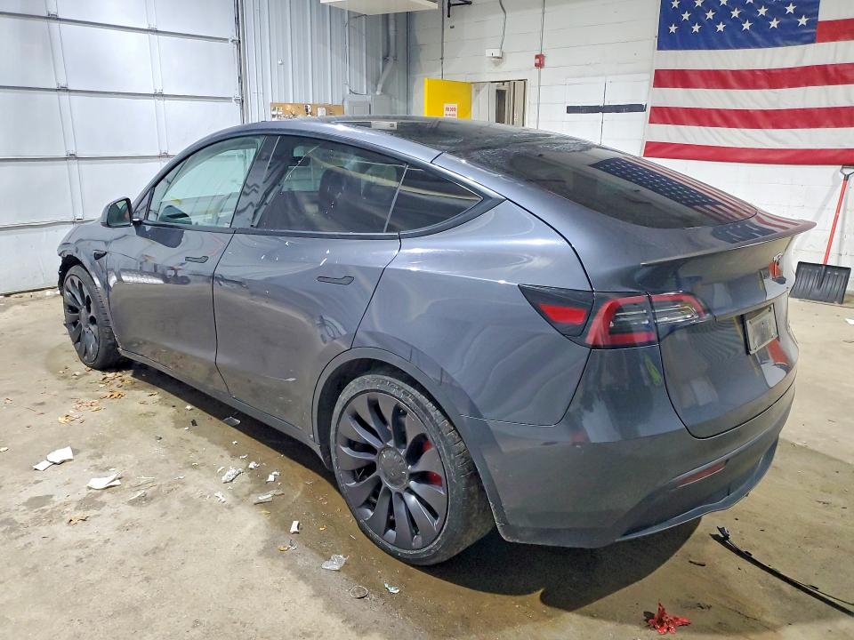 2021 Tesla Model Y მანქანა იყიდება აუქციონზე, vin: 5YJYGDEFXMF261694, აუქციონის ნომერი: 76156765