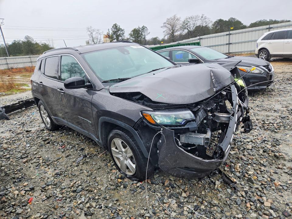 2022 Jeep Compass მანქანა იყიდება აუქციონზე, vin: 3C4NJCBB0NT139199, აუქციონის ნომერი: 77504185