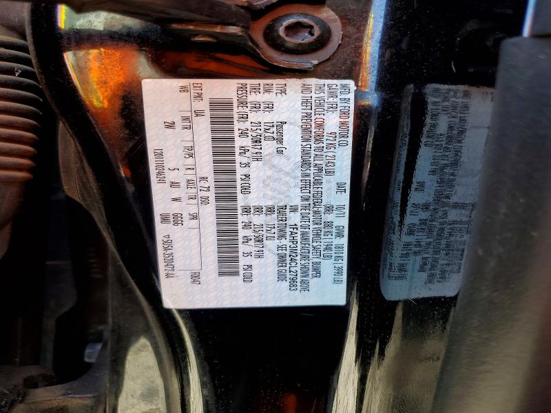 2012 Ford Focus მანქანა იყიდება აუქციონზე, vin: 1FAHP3M24CL279683, აუქციონის ნომერი: 78372025