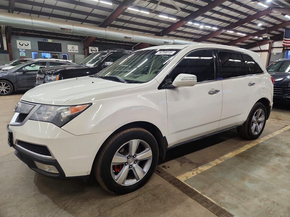 76259015 :رقم المزاد ، 2HNYD2H34DH517718 vin ، 2013 Acura Mdx Techno مزاد بيع