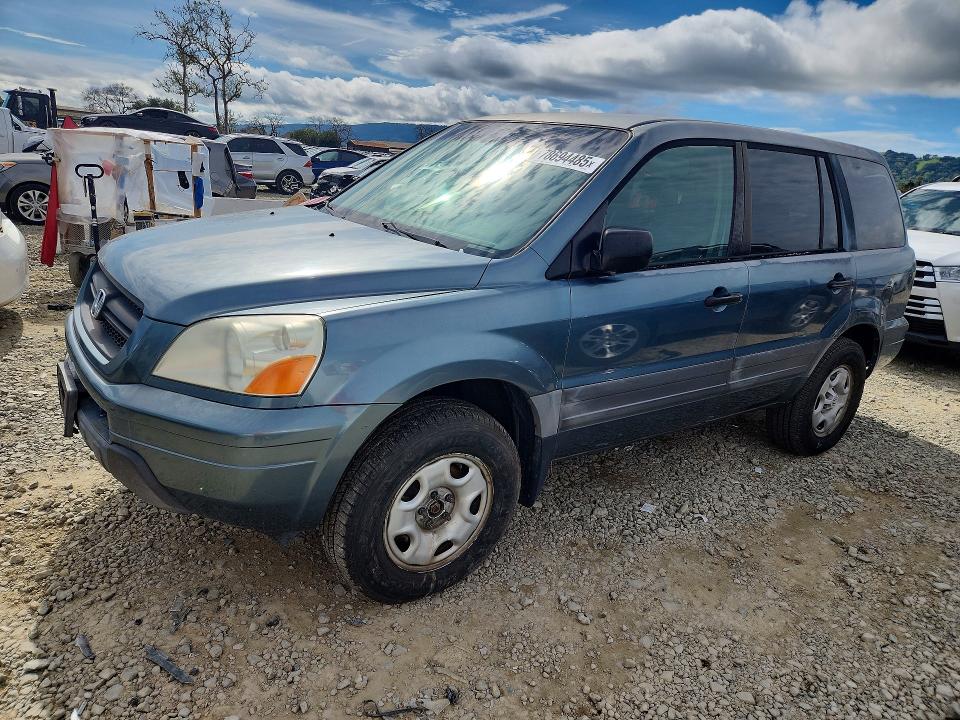 Продажа на аукционе авто 2005 Honda Pilot, vin: 2HKYF18145H557606, номер лота: 78694485