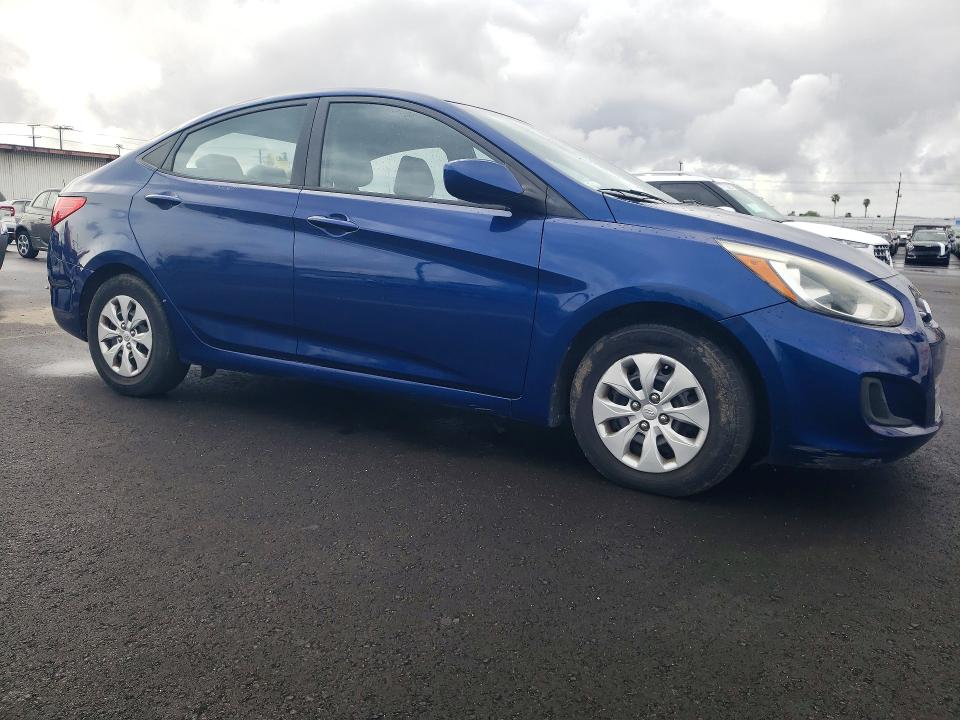 2015 Hyundai Accent Gls მანქანა იყიდება აუქციონზე, vin: KMHCT4AE7FU833362, აუქციონის ნომერი: 77162195