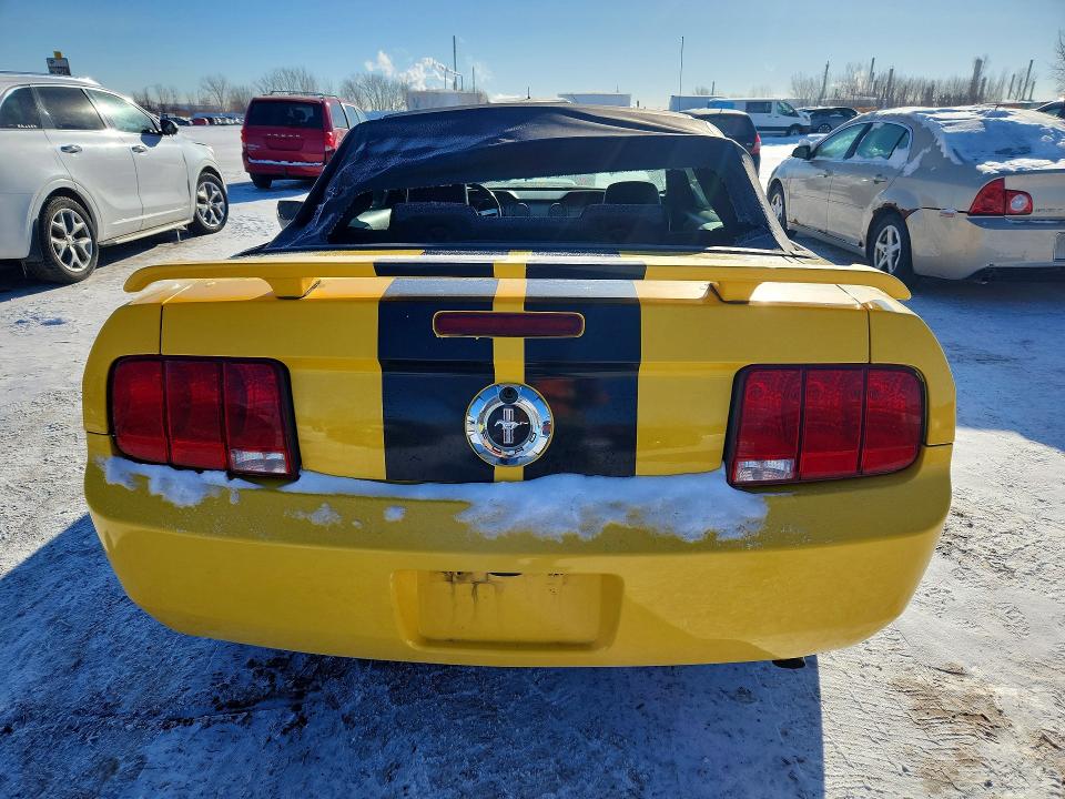 75091875 :رقم المزاد ، 1ZVFT84N565137028 vin ، 2006 Ford Mustang مزاد بيع