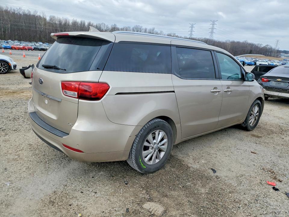 2017 Kia Sedona მანქანა იყიდება აუქციონზე, vin: KNDMB5C12H6284737, აუქციონის ნომერი: 78723985
