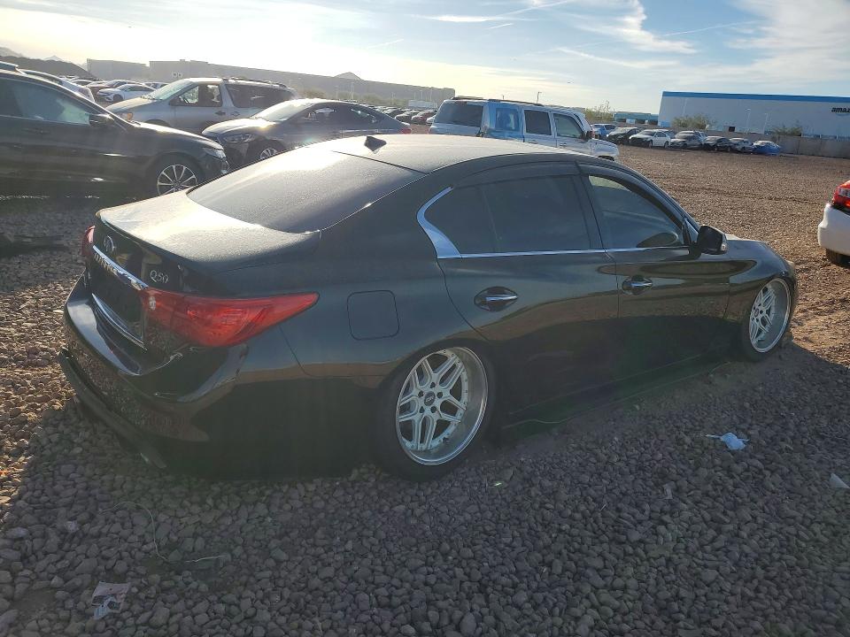 2015 Infiniti Q50 მანქანა იყიდება აუქციონზე, vin: JN1BV7AR0FM393938, აუქციონის ნომერი: 78483275
