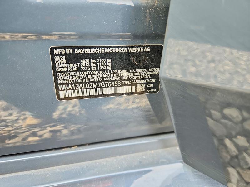 Продажа на аукционе авто 2021 Bmw M235xi, vin: WBA13AL02M7G76458, номер лота: 76116755