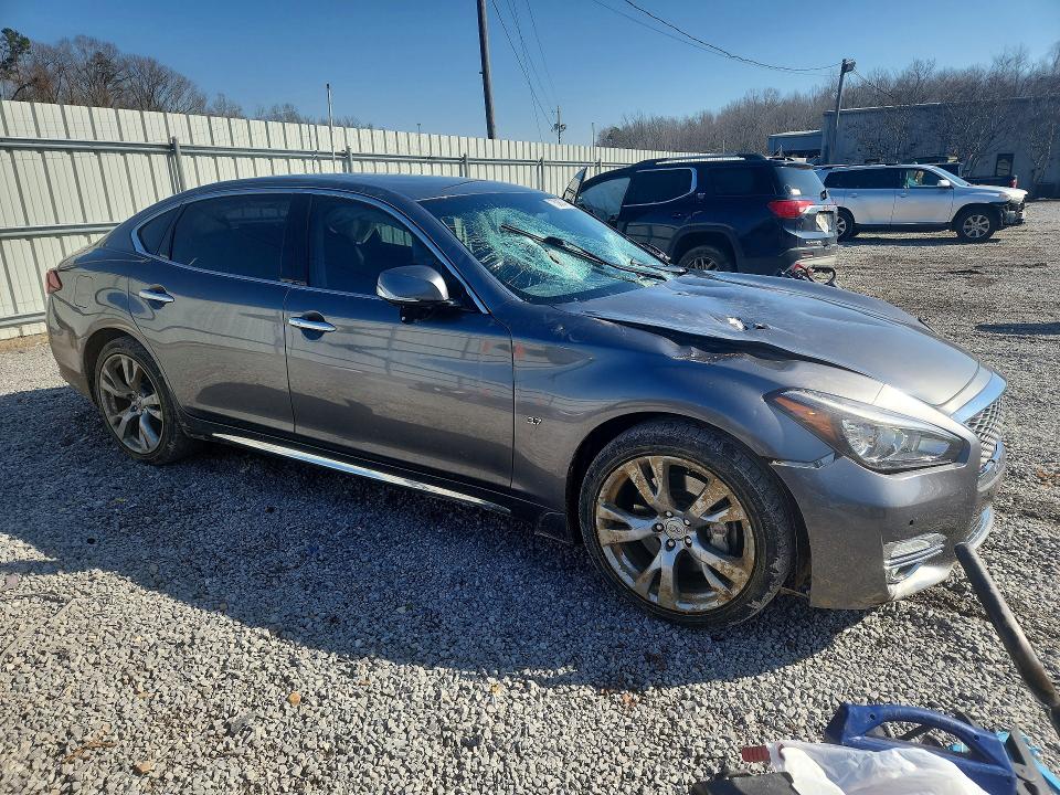 75860415 :رقم المزاد ، JN1BY1PRXKM725633 vin ، 2019 Infiniti Q70l مزاد بيع