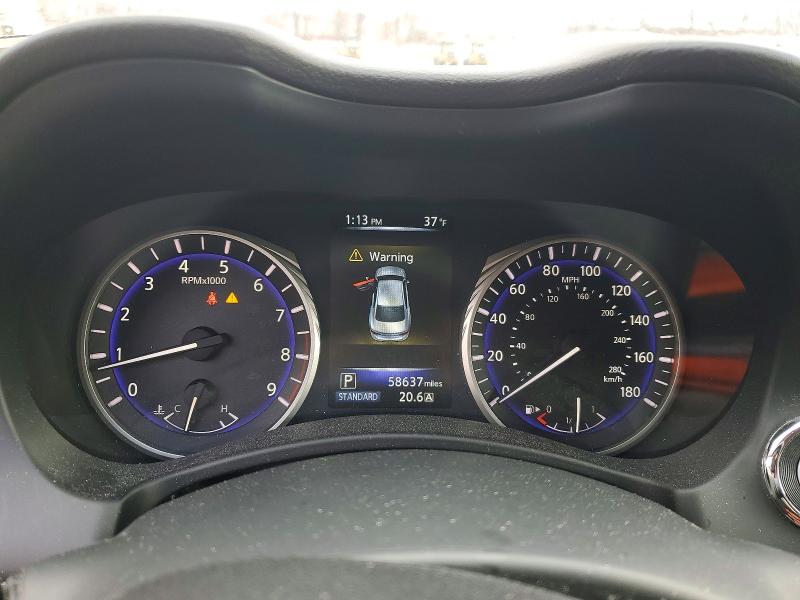 76604135 :رقم المزاد ، JN1BV7AR9FM394358 vin ، 2015 Infiniti Q50 مزاد بيع