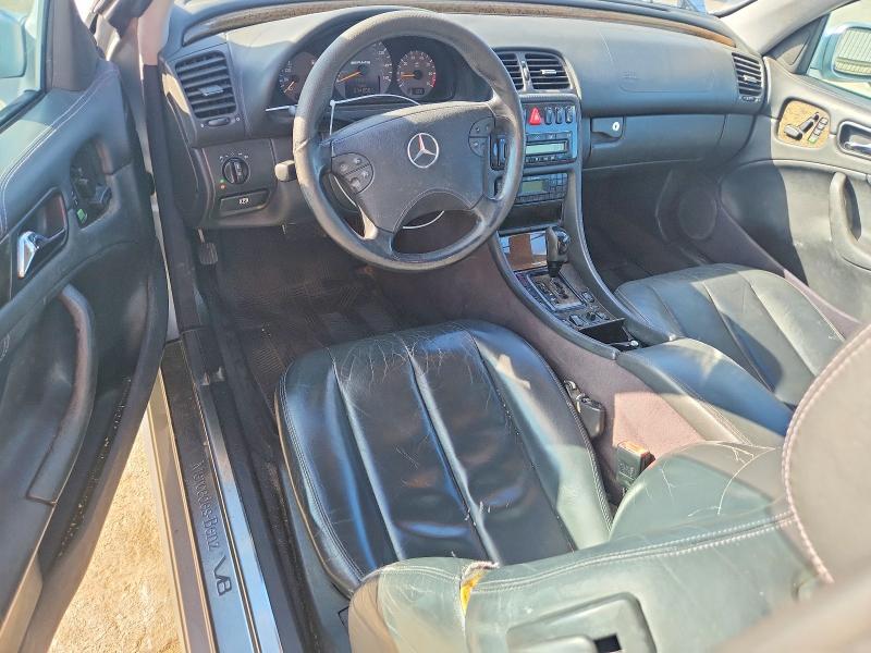 2002 Mercedes-benz Clk მანქანა იყიდება აუქციონზე, vin: WDBLK74G72T115976, აუქციონის ნომერი: 77195255
