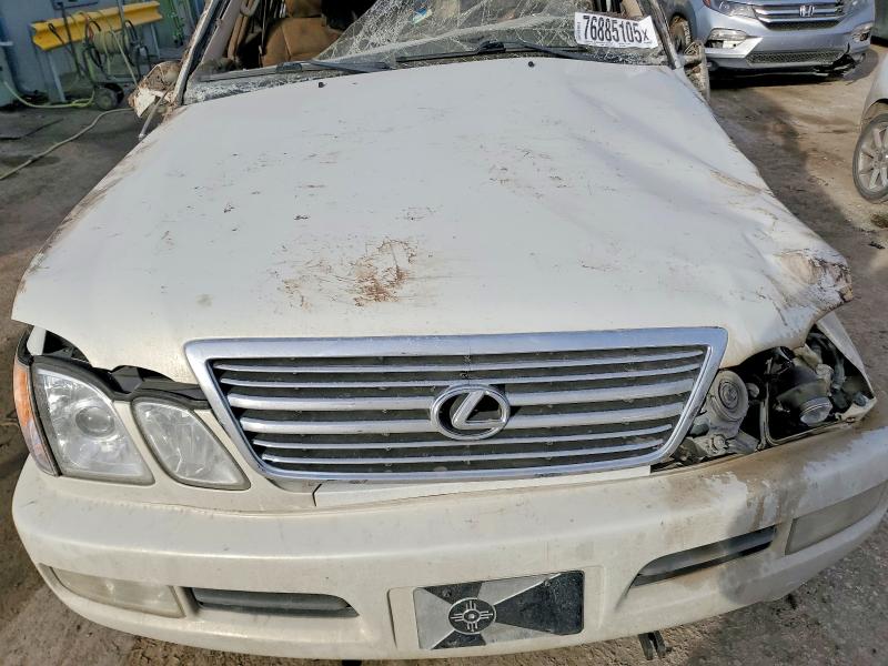 Aukcja sprzedaży 2000 Lexus Lx 470, vin: JT6HT00W0Y0087884, numer aukcji: 76885105