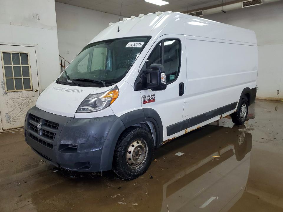 74550245 :رقم المزاد ، 3C6TRVDG6EE117160 vin ، 2014 Ram Promaster مزاد بيع