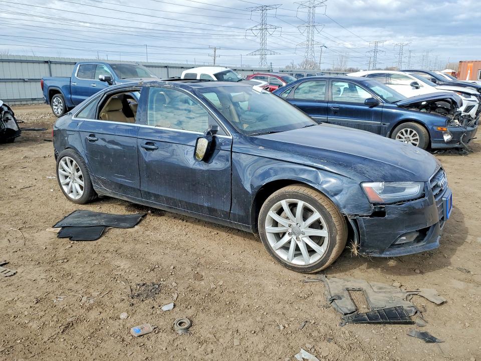2013 Audi A4 მანქანა იყიდება აუქციონზე, vin: WAUFFAFLXDN019970, აუქციონის ნომერი: 79365135