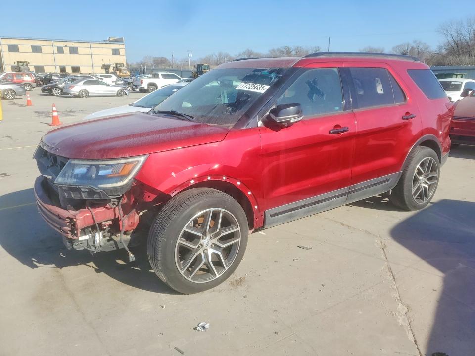 77325635 :رقم المزاد ، 1FM5K8GT3GGA07567 vin ، 2016 Ford Explorer مزاد بيع