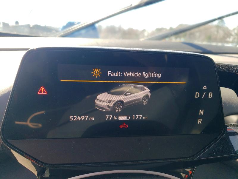 2021 Volkswagen Id.4 მანქანა იყიდება აუქციონზე, vin: WVGKMPE28MP027052, აუქციონის ნომერი: 78414865