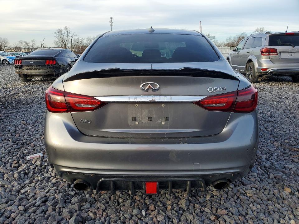 Продаж на аукціоні авто 2018 Infiniti Q50, vin: JN1EV7ARXJM436199, номер лоту: 77493455