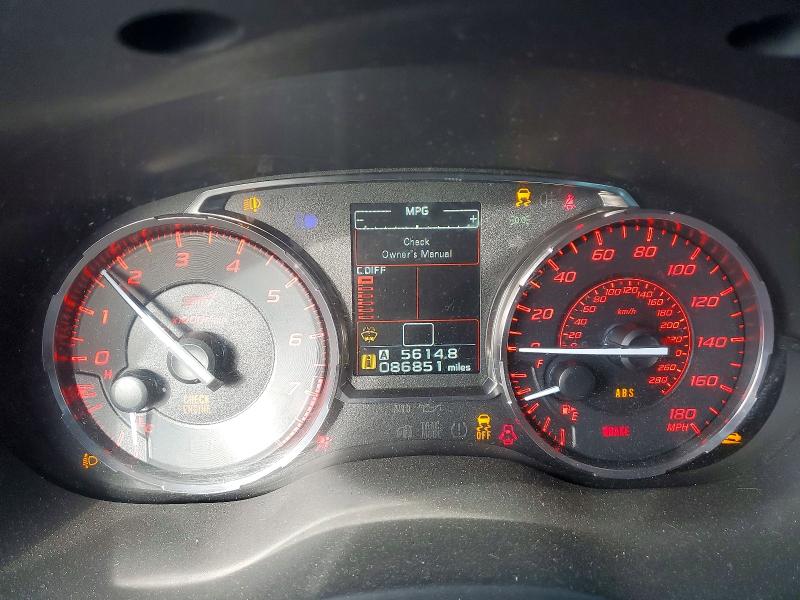 77860975 :رقم المزاد ، JF1VA2W69F9806679 vin ، 2015 Subaru Wrx مزاد بيع