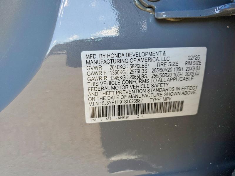 Продажа на аукционе авто 2025 Acura Mdx, vin: 5J8YE1H91SL026882, номер лота: 76425765
