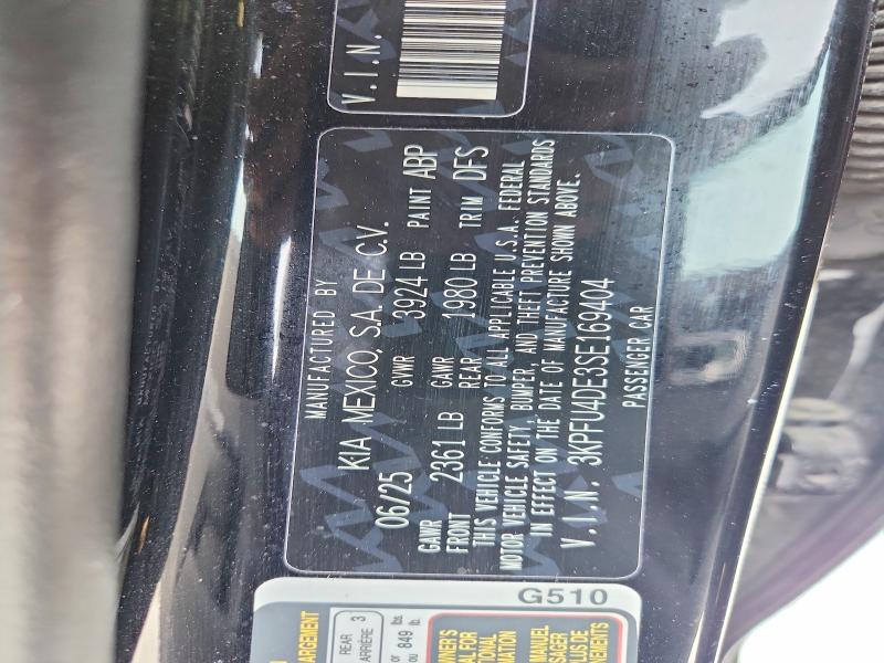 Продаж на аукціоні авто 2025 Kia K4, vin: 3KPFU4DE3SE169404, номер лоту: 76558375
