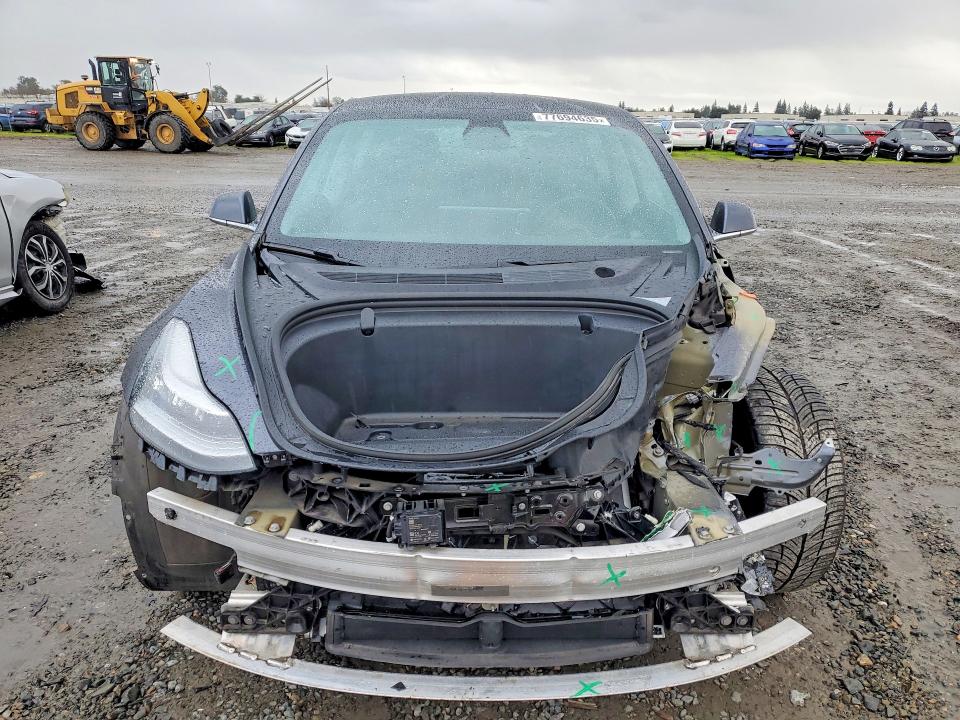 2019 Tesla Model 3 მანქანა იყიდება აუქციონზე, vin: 5YJ3E1EA6KF411168, აუქციონის ნომერი: 77694635
