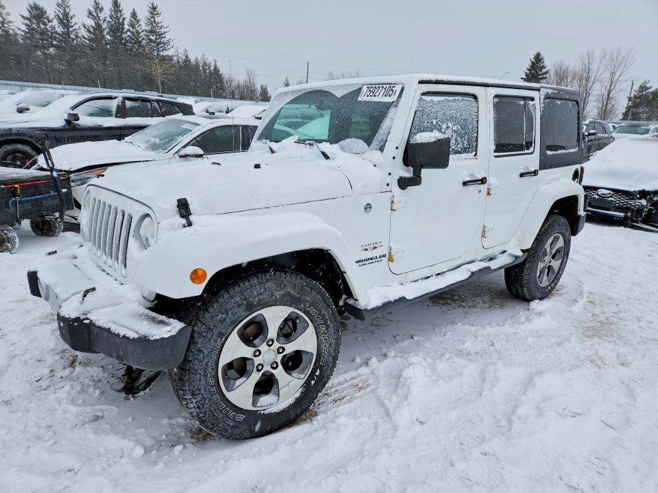 2016 Jeep Wrangler Unlimited მანქანა იყიდება აუქციონზე, vin: 1C4BJWEG8GL326992, აუქციონის ნომერი: 75927105